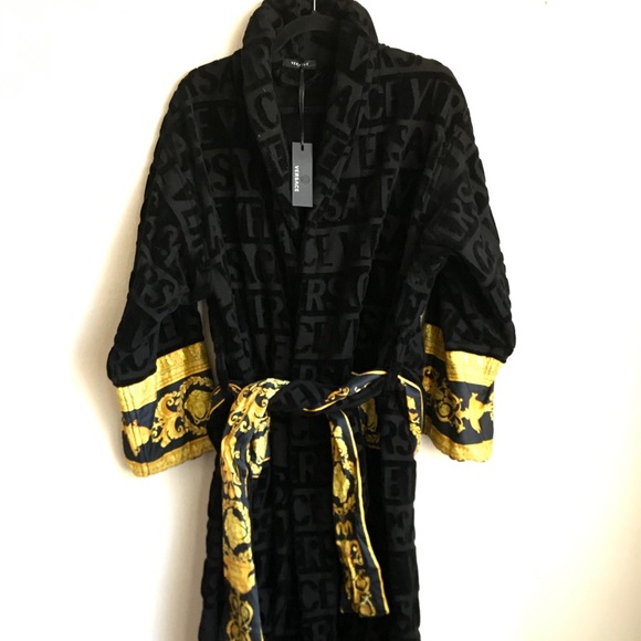 versace medusa robe